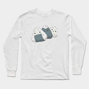 Onigiri Trio Long Sleeve T-Shirt